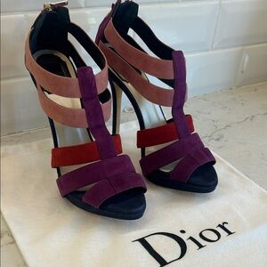 sexy strappy Dior shoes